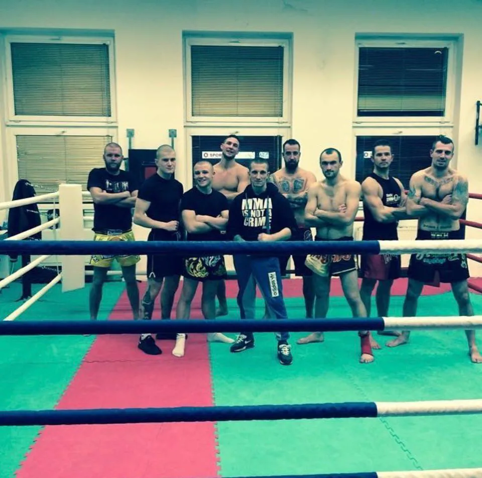 Trénink thajského boxu